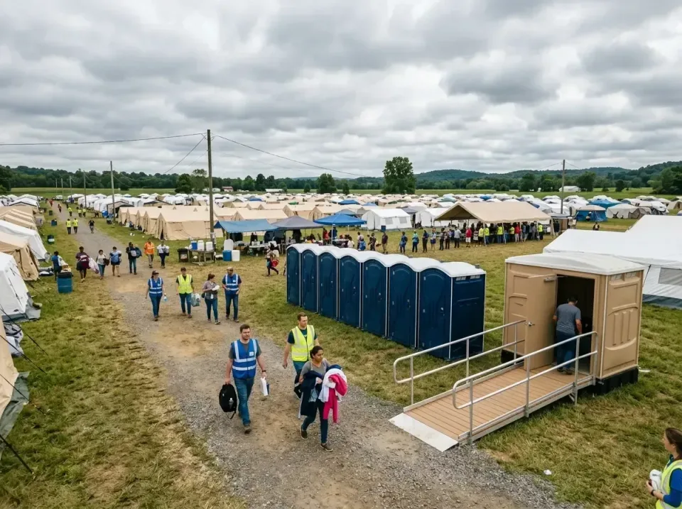 disaster-relief-camp-restrooms-010 — frequently asked questions, Dumpster & Portable Bathrooms Rental in Belton, MO